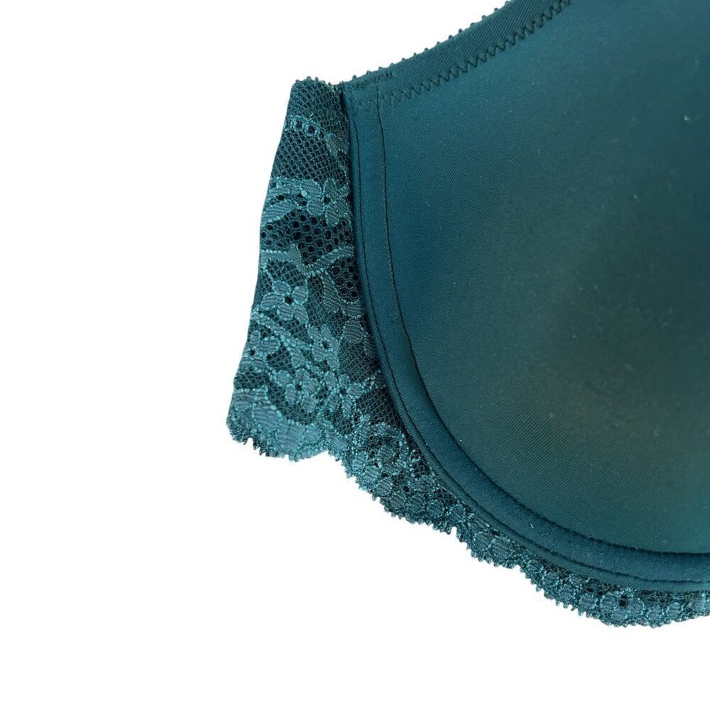 Chantelle Green Rive Gauche T shirt 3086 Balconette Bra 34DD - Picture 4 of 10